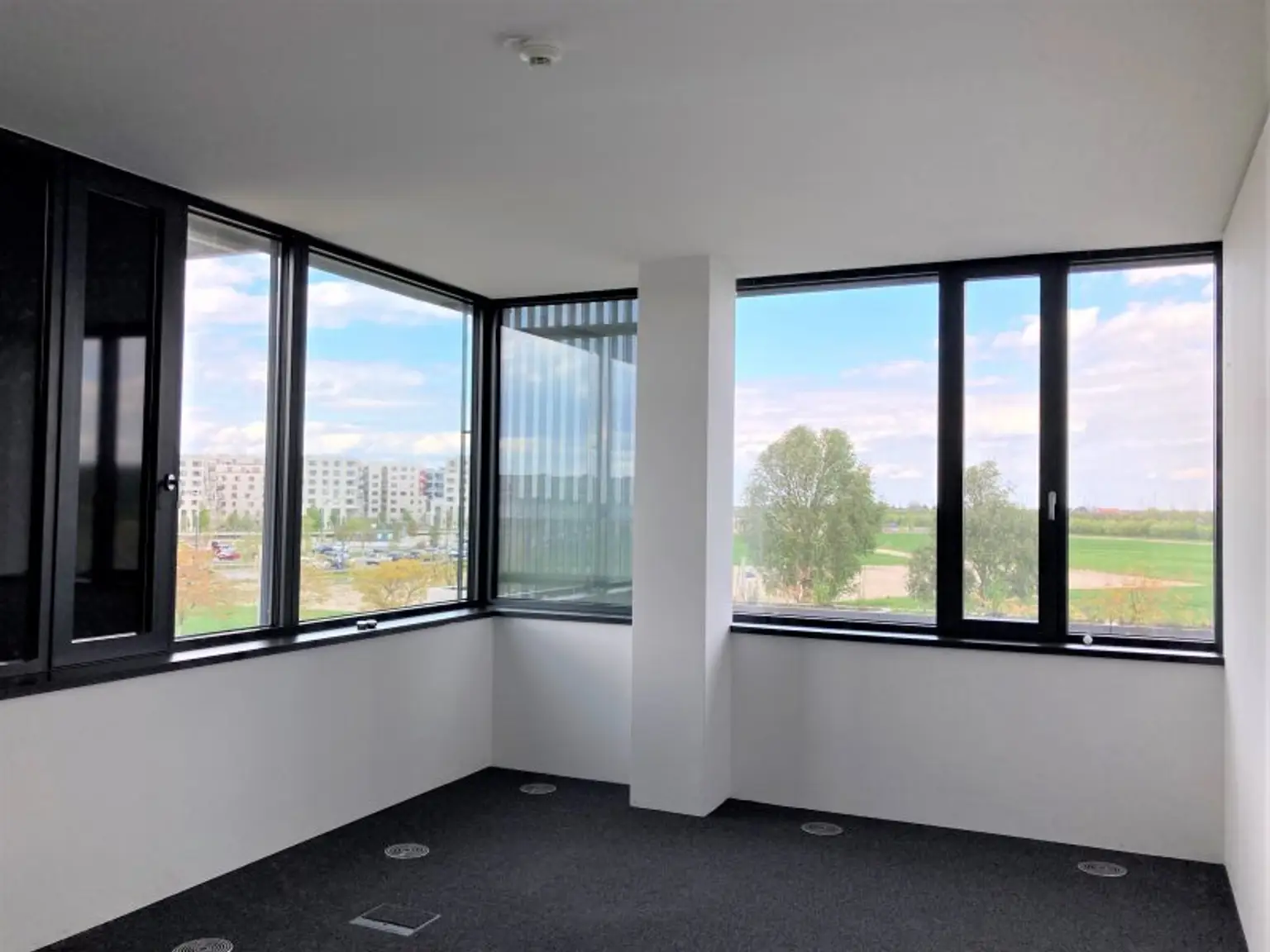 Top ausgestattete Bürofläche in Wien mit Terrasse und Tiefgarage in der Seestadt Wien