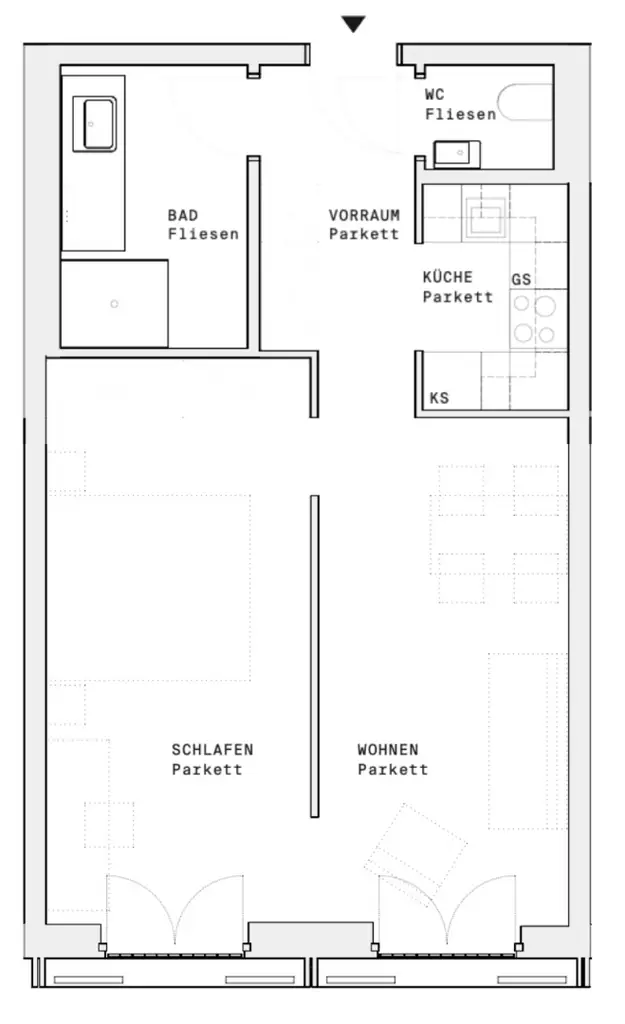 DC-FLATS: High-End-Apartment bei der UNO-City!! ERSTBEZUG!!