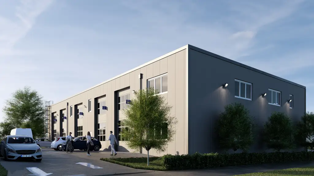 Betriebs-/Produktions- oder Lagerhallen mit Flächen von 63 - 117 m² zu verkaufen in Vöcklabruck / Nähe Varena (Top 01)