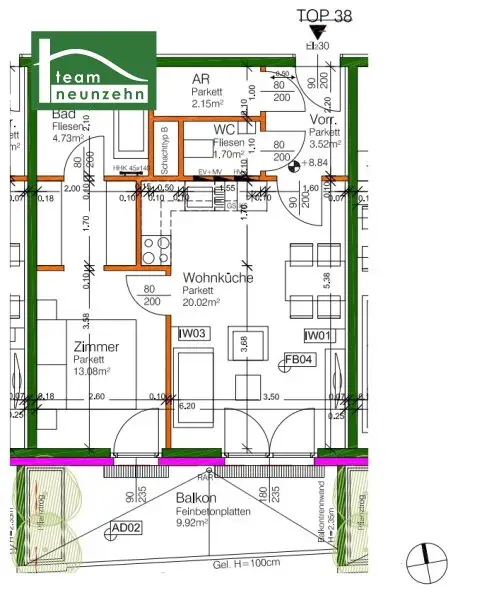 Exklusives Wohnen in Simmering – Neubau mit urbaner Infrastruktur & erholsamer Umgebung