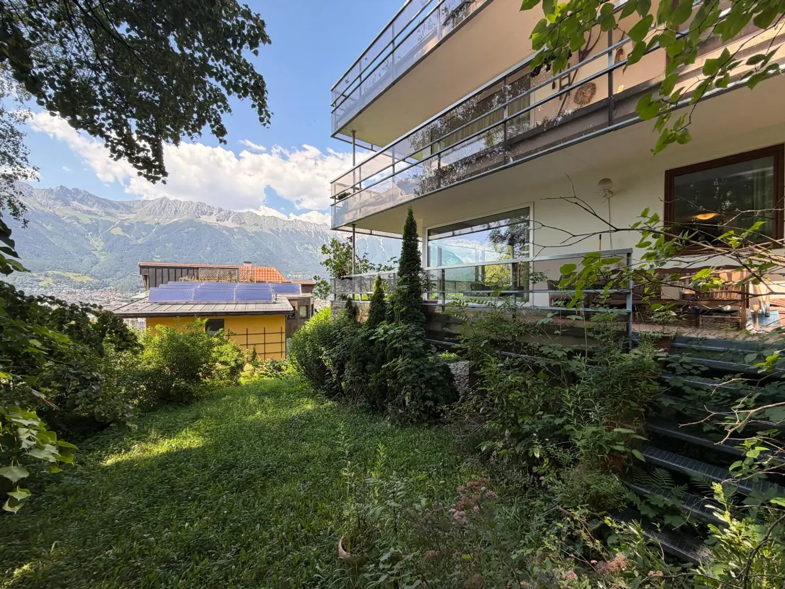Abgang zum Garten