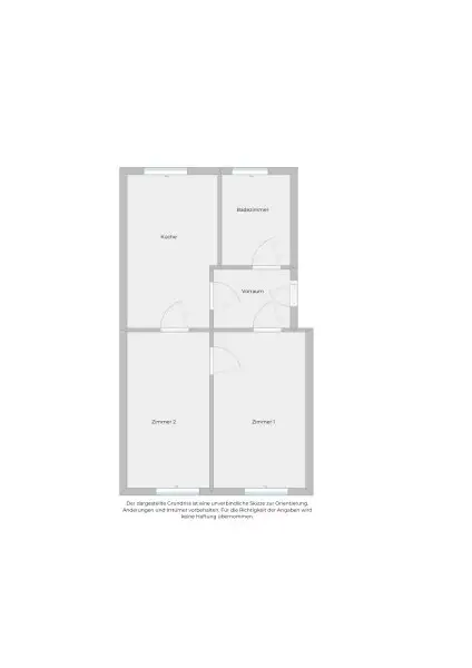 2,5-Zimmer-Hochparterre-Wohnung im gepflegten Altbau