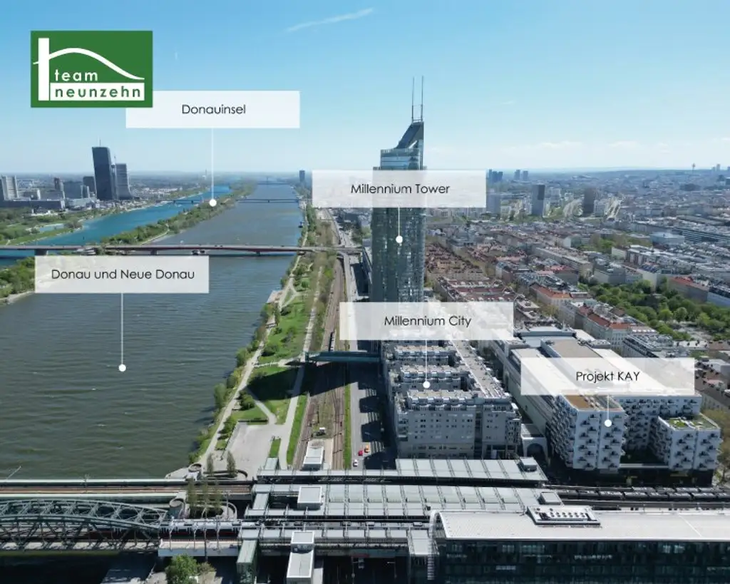 KAY – TRAUMHAFTE WOHNUNGEN IN DONAUNÄHE – HERVORRAGENDE INFRASTRUKTUR