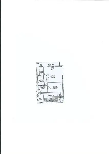 Plan - Kleines 2 Zimmer Appartement mit PKW-Stellplatz Miete Grödig Salzburg