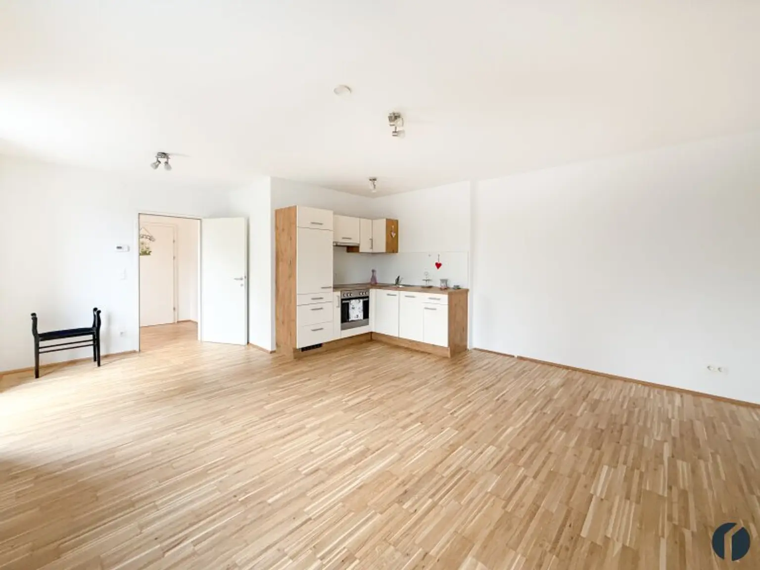 Studio mit offener Küche