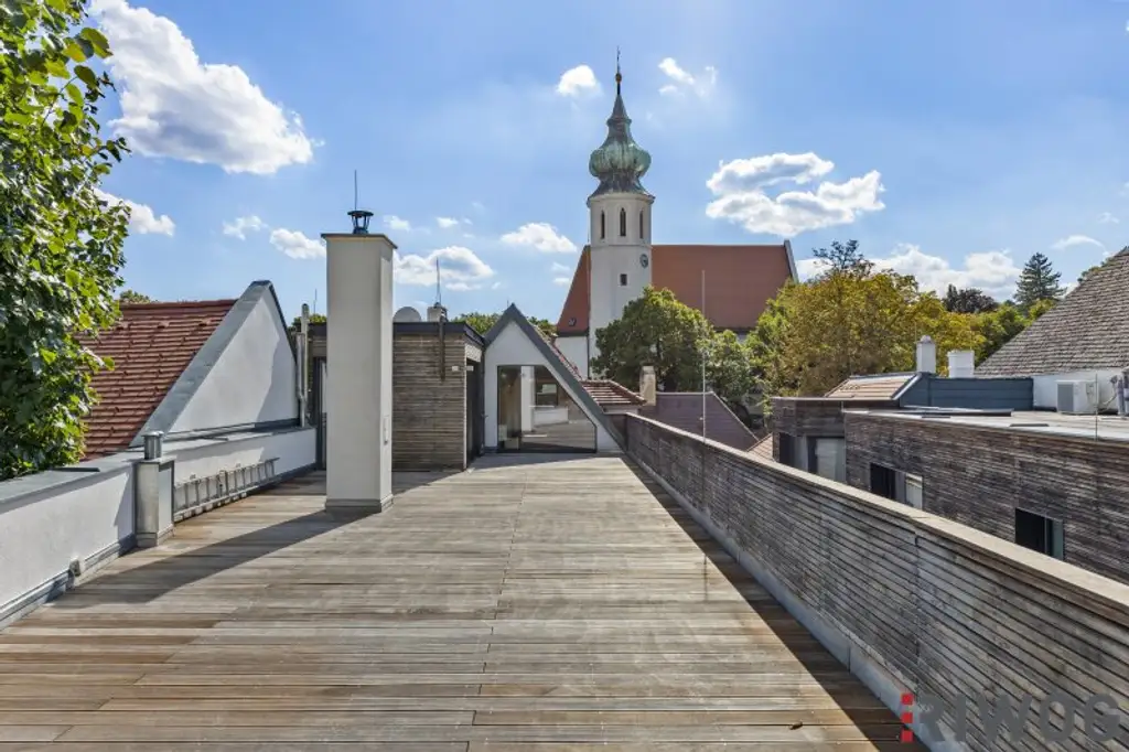 Domizil im Herzen von Grinzing - inklusive 90m² Dachterrasse und separater Büroeinheit I Praxis