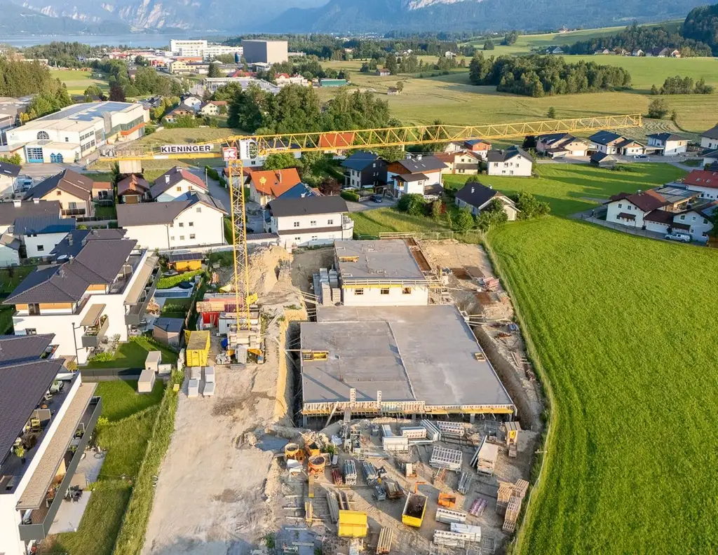 BAUSTART ERFOLGT - PROVISIONSFREI FÜR DEN KÄUFER! Einzigartige 3 Zimmer Erstbezugswohnung mit großer Dachterrasse, Lift und Tiefgarage - BAURECHT