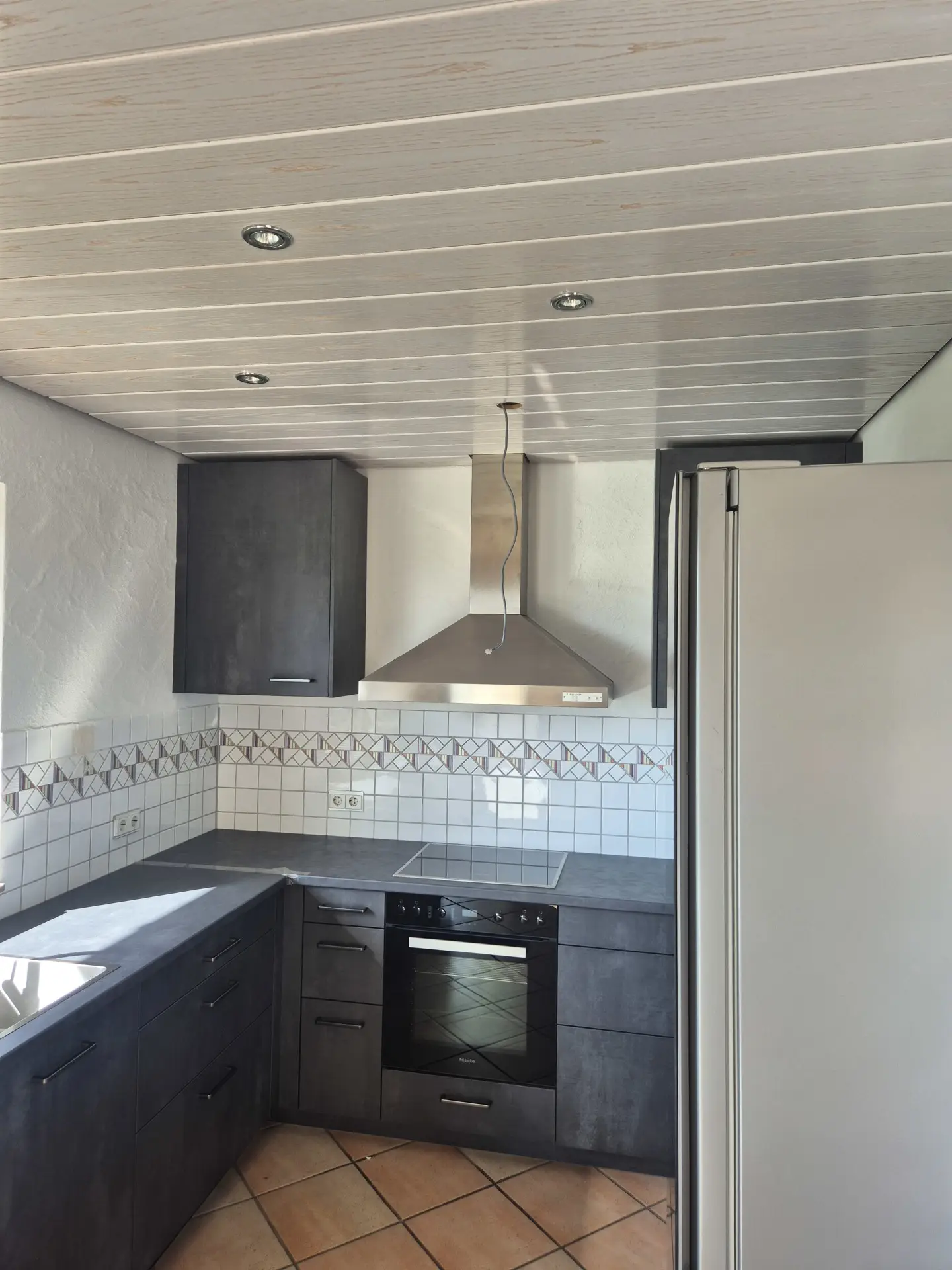 open plan kitchen
