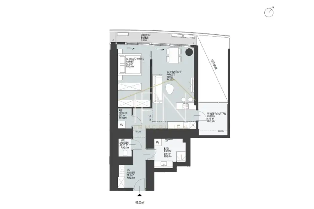 Grundriss, Schematische Darstellung