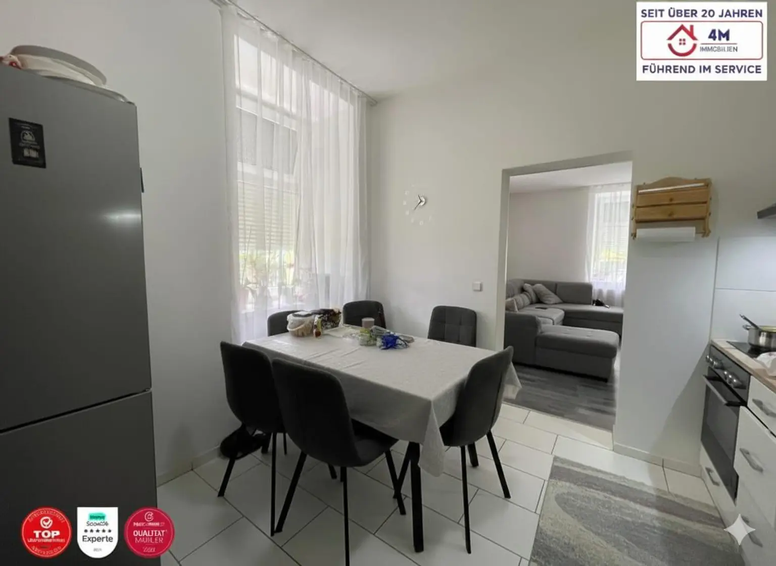 Ihr Platz zum Durchatmen – 3 Zimmer im Grünen mit Garten