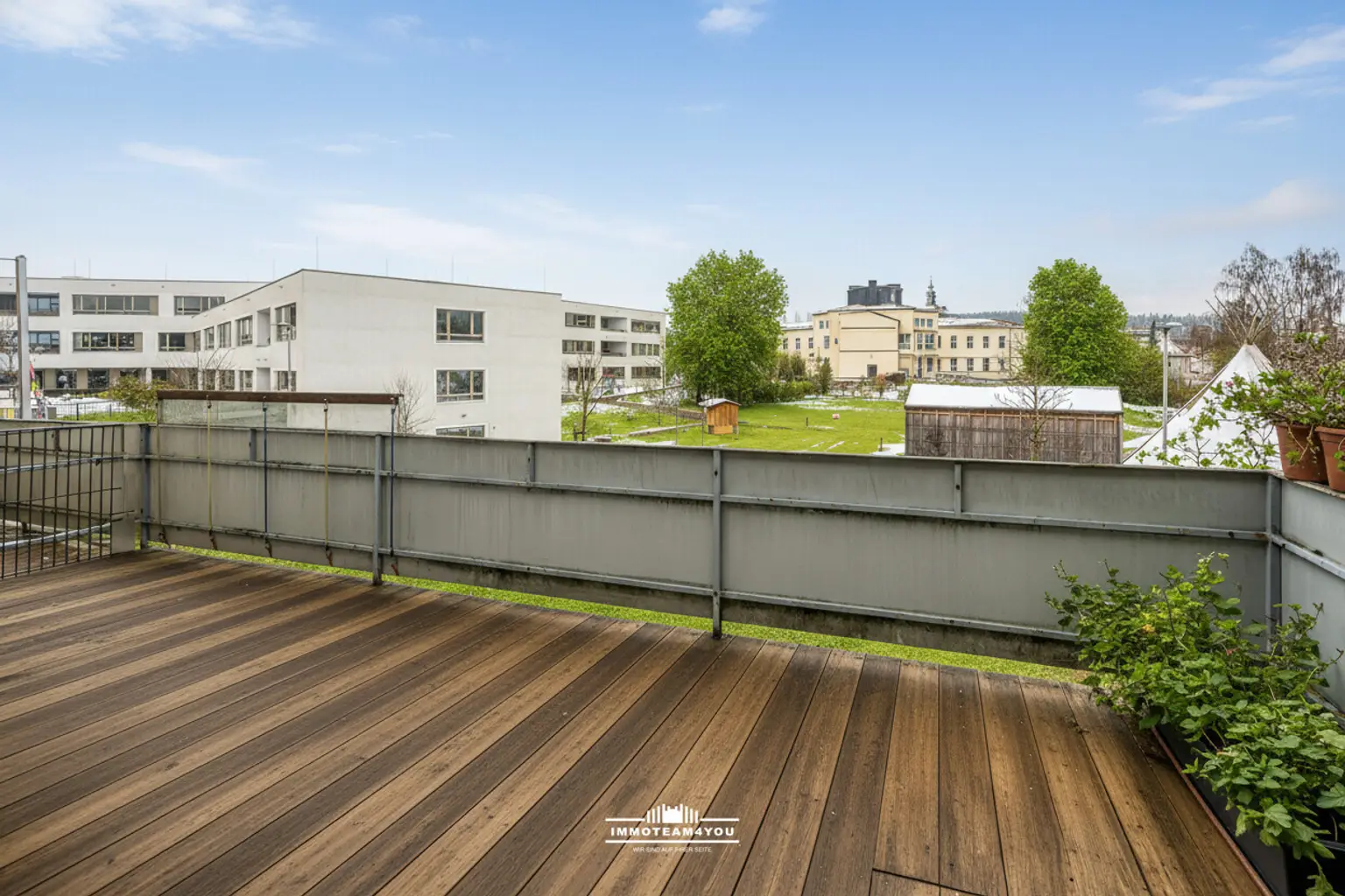 Terrasse Sommer KI Visualisierung