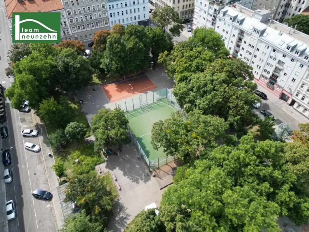 Ruhelage nahe Arthaberpark - Neuwertig renovierte Wohnung mit Traumbad, Einbauküche und Abstellraum!