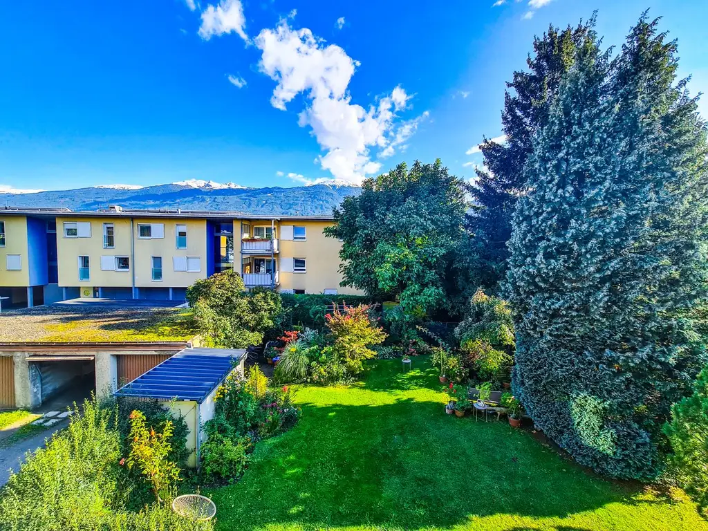 Hervorragende Wohnung in Aussichtslage in Pradl mit optional erwerbbarer Garagenbox!