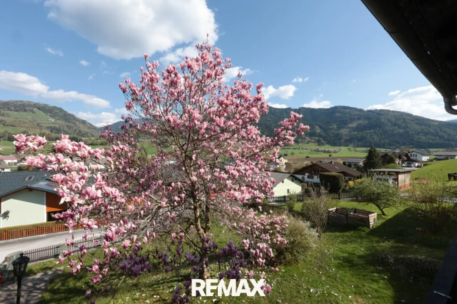 Ausblick Balkon
