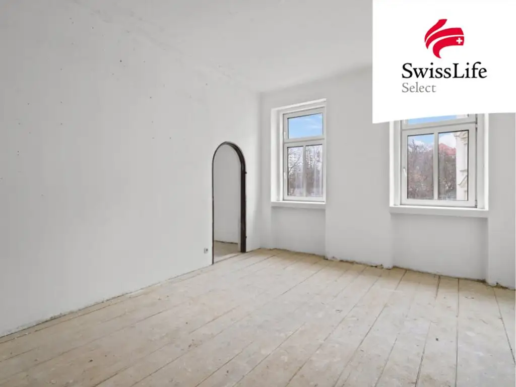 Create your home - viele Gestaltungsmöglichkeiten ! Raumwunder im hochwertig sanierten Altbau in Penzinger Bestlage  (Nachhaltiges Energiekonzept und Wellness-Bereich)