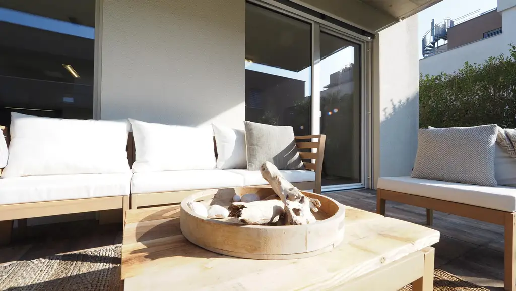 Moderne 2 Zimmer Wohnung mit Garten und 2 Tiefgaragenplätzen in Graz - St. Peter und ruhiger Lage!