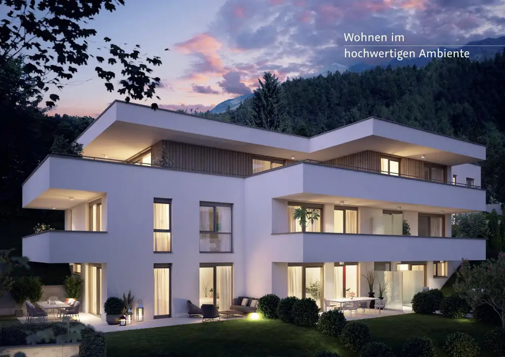 Exklusive Gartenwohnung in Mühlau (Neubau)