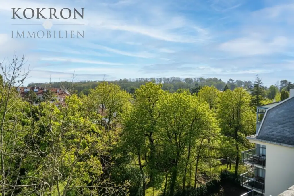 Maisonette aus 2 zusammengelegten Wohnungen mit Tiergartenblick + 2 Garagenplätze