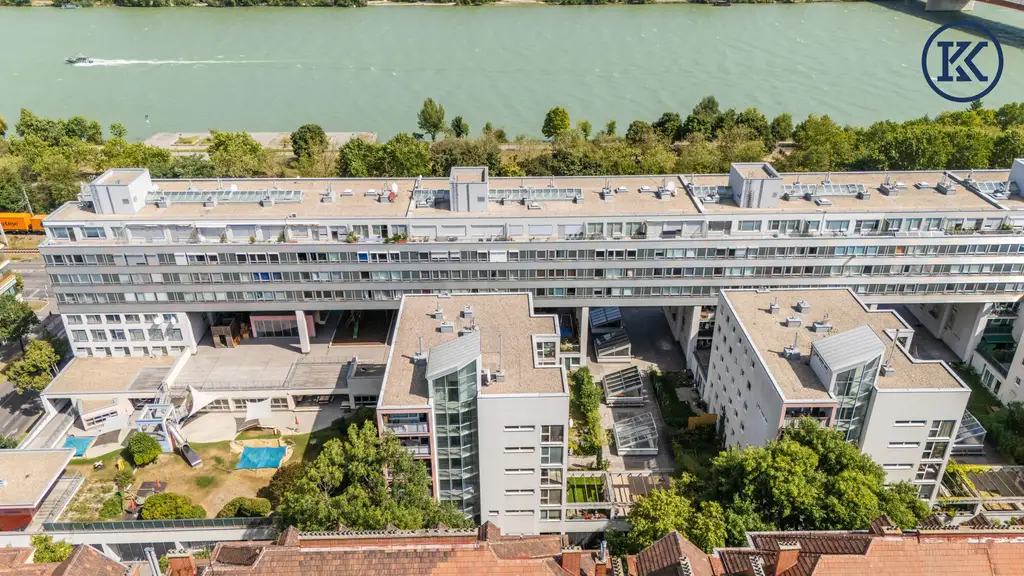 2 Zimmerwohnungen mit großer Terrasse im 8. Stockwerk!