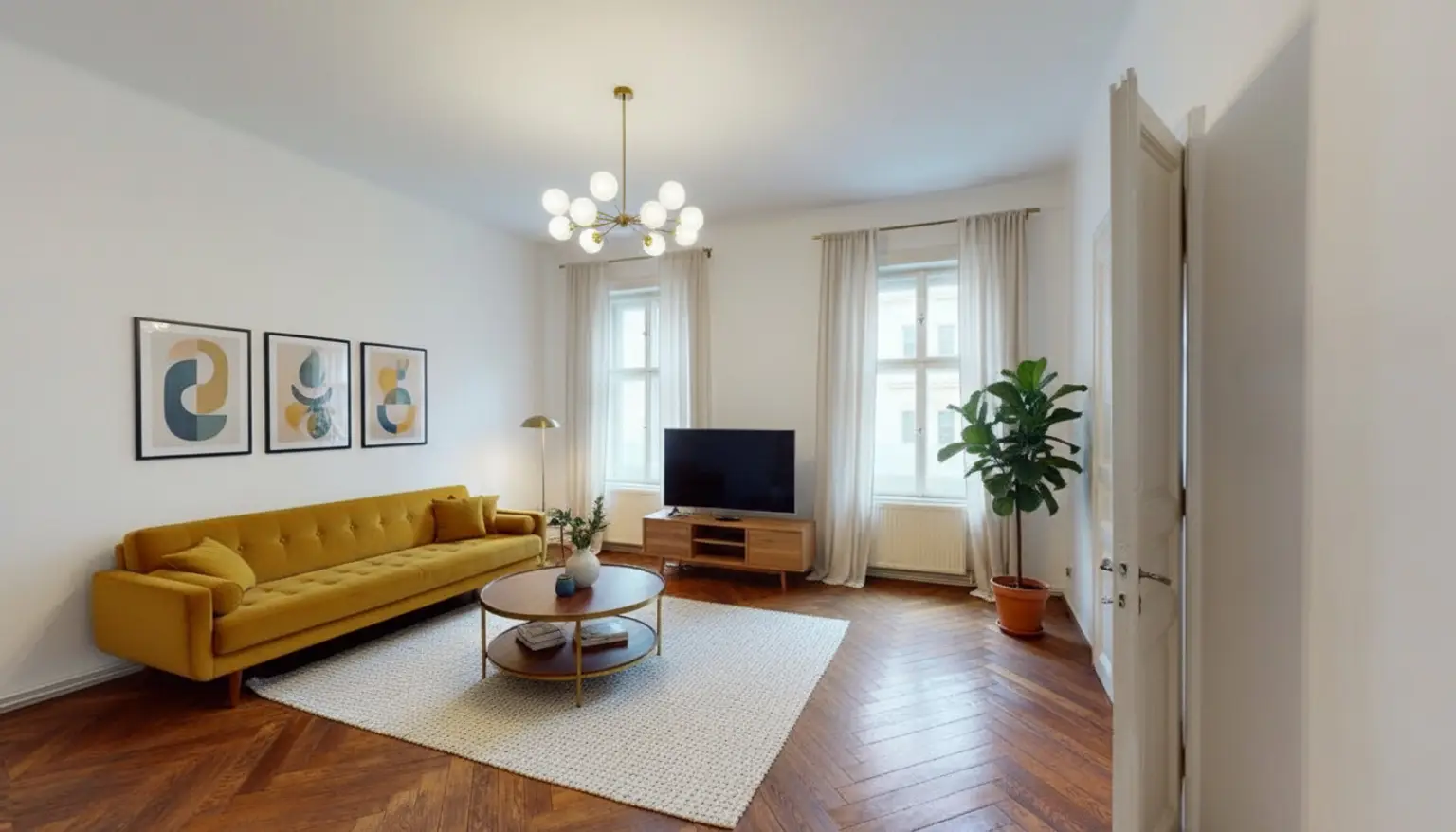 Charmante 3-Zimmer-Wohnung mit hervorragender Anbindung