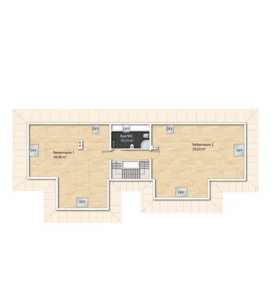 Grundriss Obergeschoss