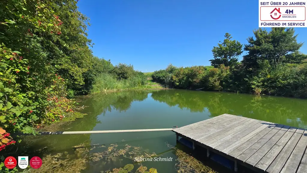 *Ferienhaus* Autark leben am linken Donauufer mit Badesee in 3425 Langenlebarn (Pachtgrundstück mit günstiger Jahrespacht)