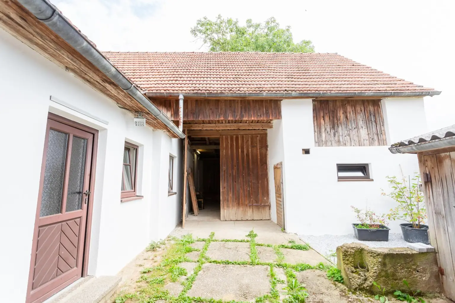 Charmanter Dreikanthof mit Schlossblick nahe Gföhl