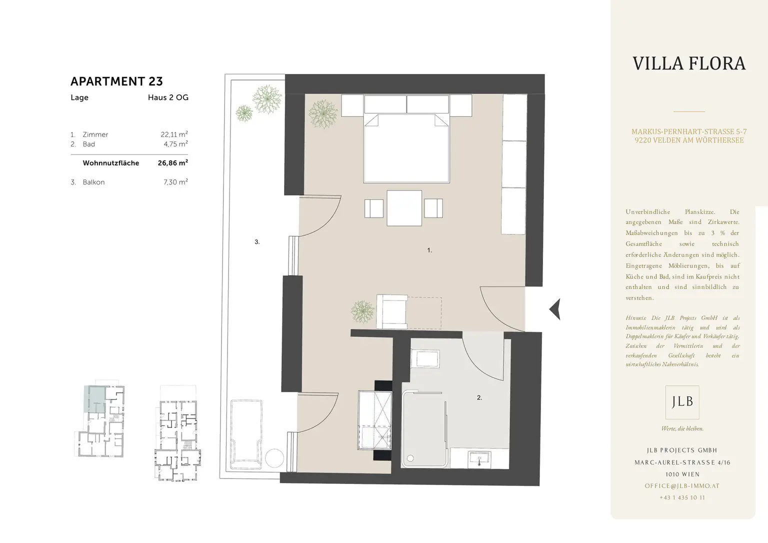 JLB Grundriss – Villa Flora-Verkaufsplan-Apartment-23