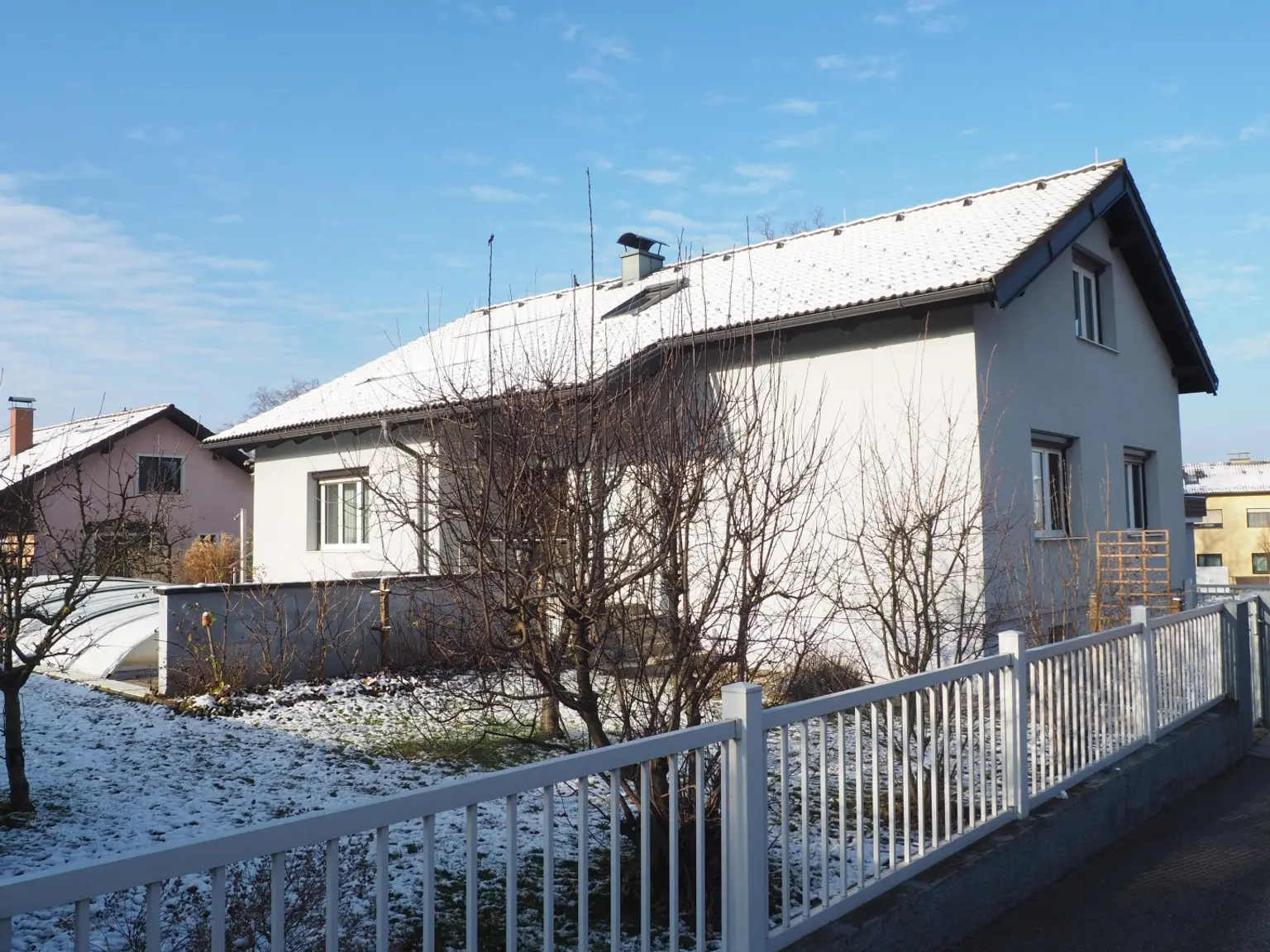 Hausansicht - Garten