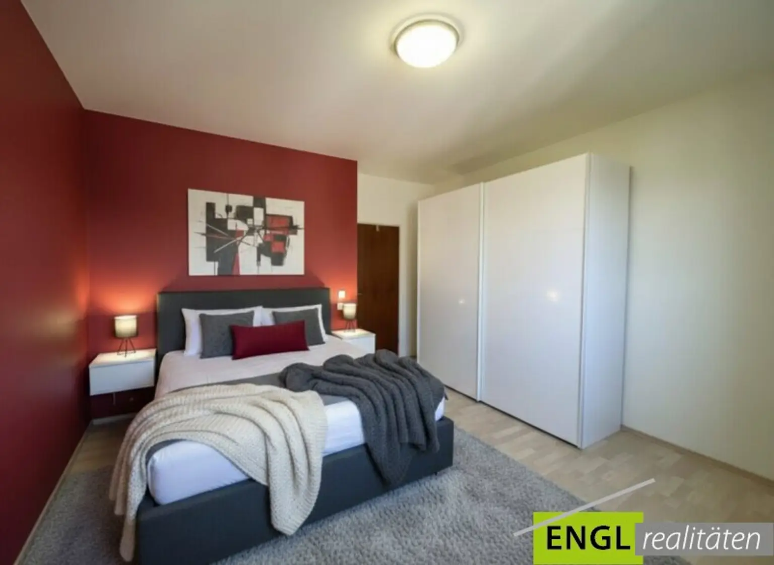 Schlafzimmer mit Einrichtungsvorschlag