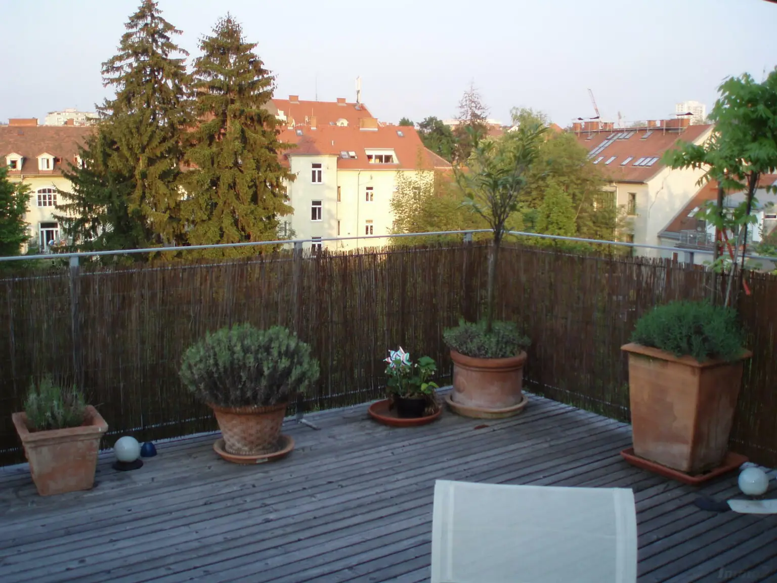 Terrasse im DG