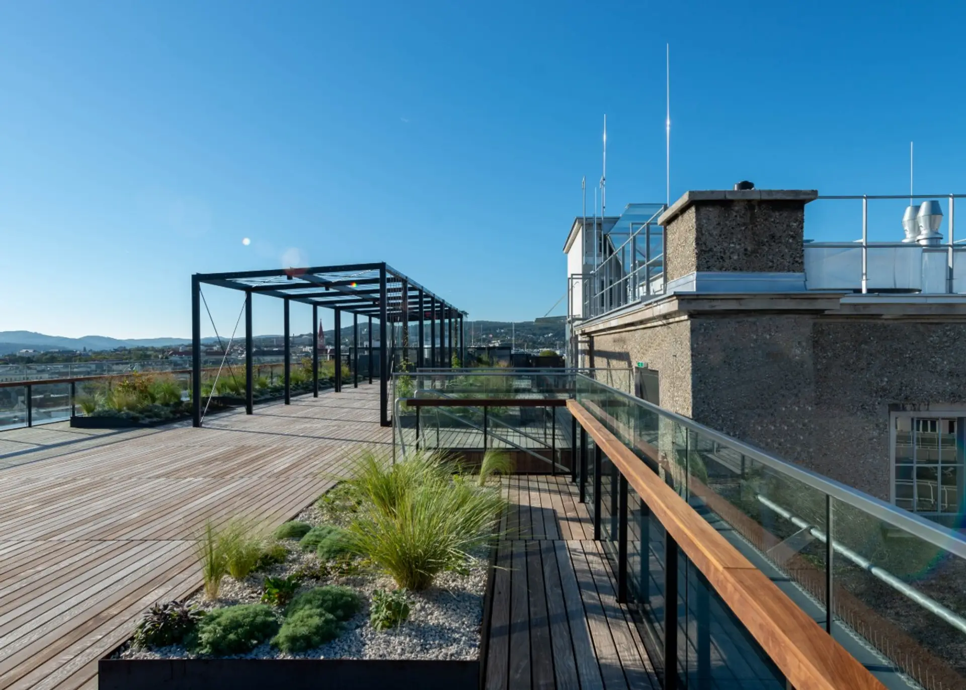 1150 Wien, Schanzstraße 14 Dachgarten