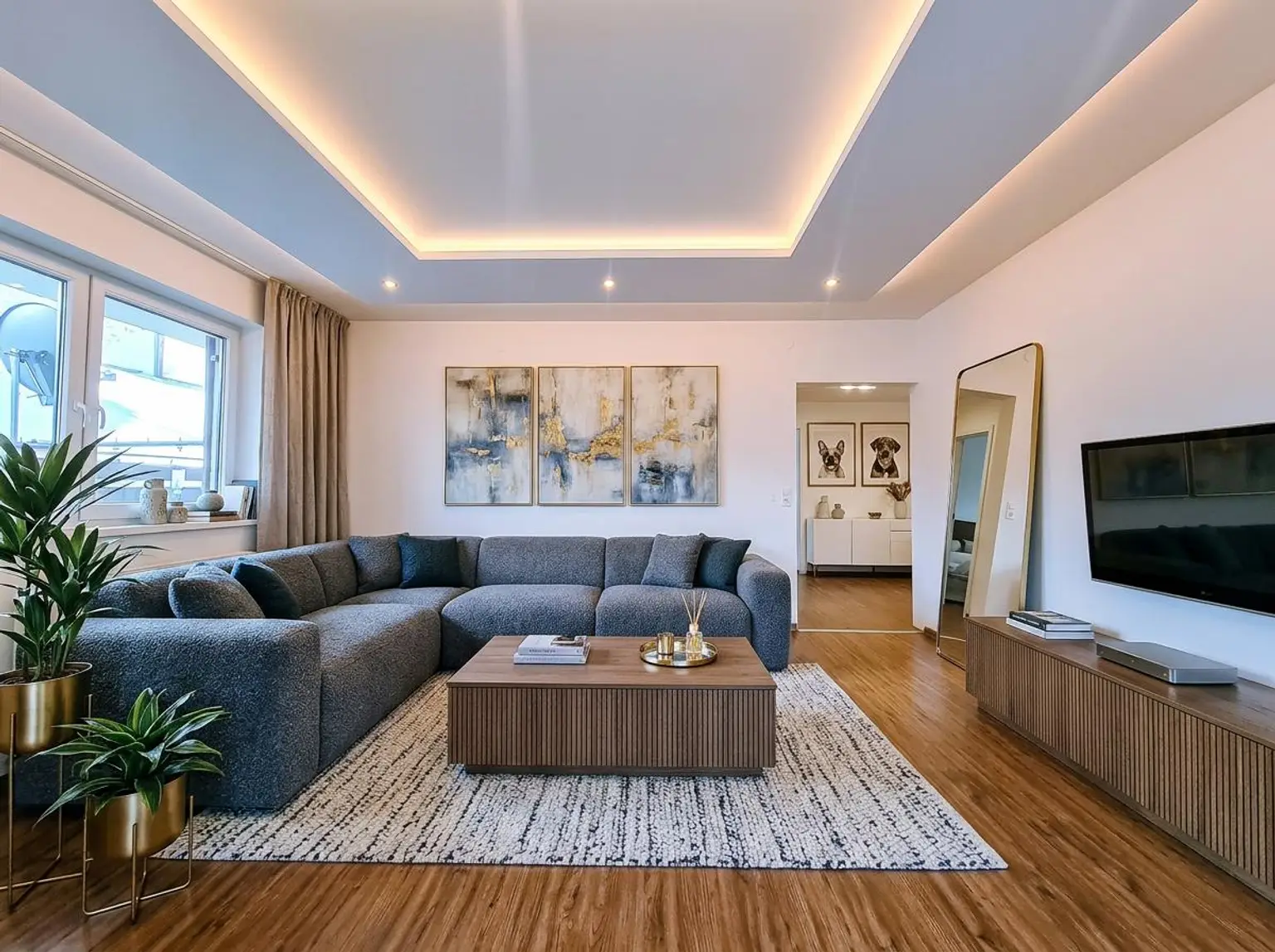 Wohnzimmer Visualisierung