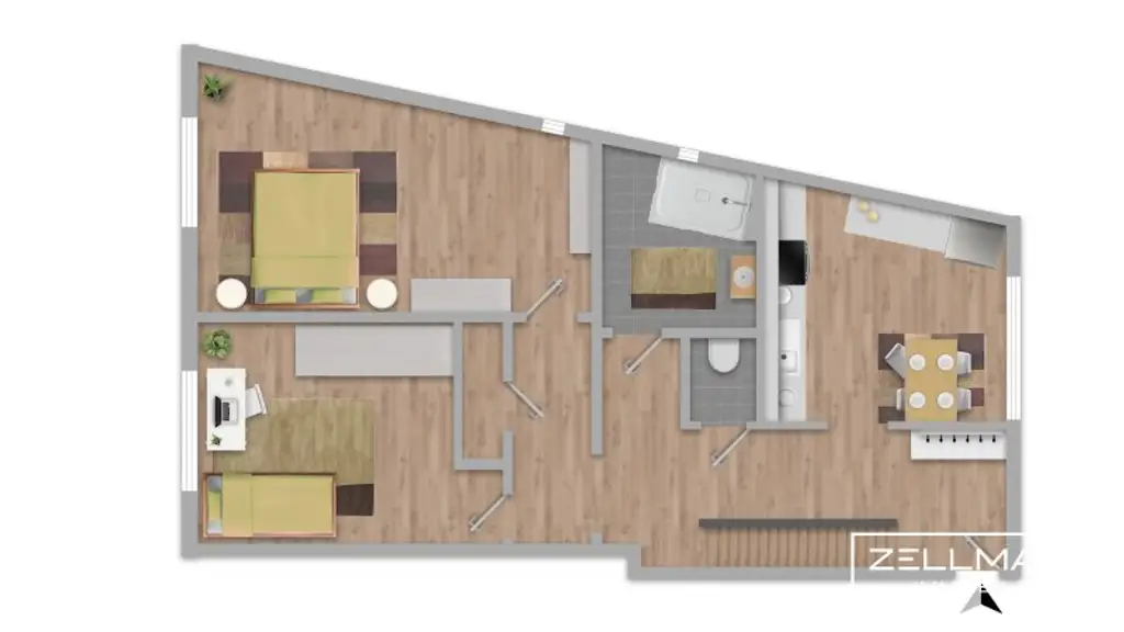 Wohnen am Puls von Mauer – Exklusive Maisonette mit Terrasse und Stil | ZELLMANN IMMOBILIEN
