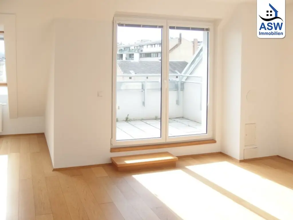 Schöne 2-Zimmer-Maisonettewohnung mit großzügiger Dachterrasse