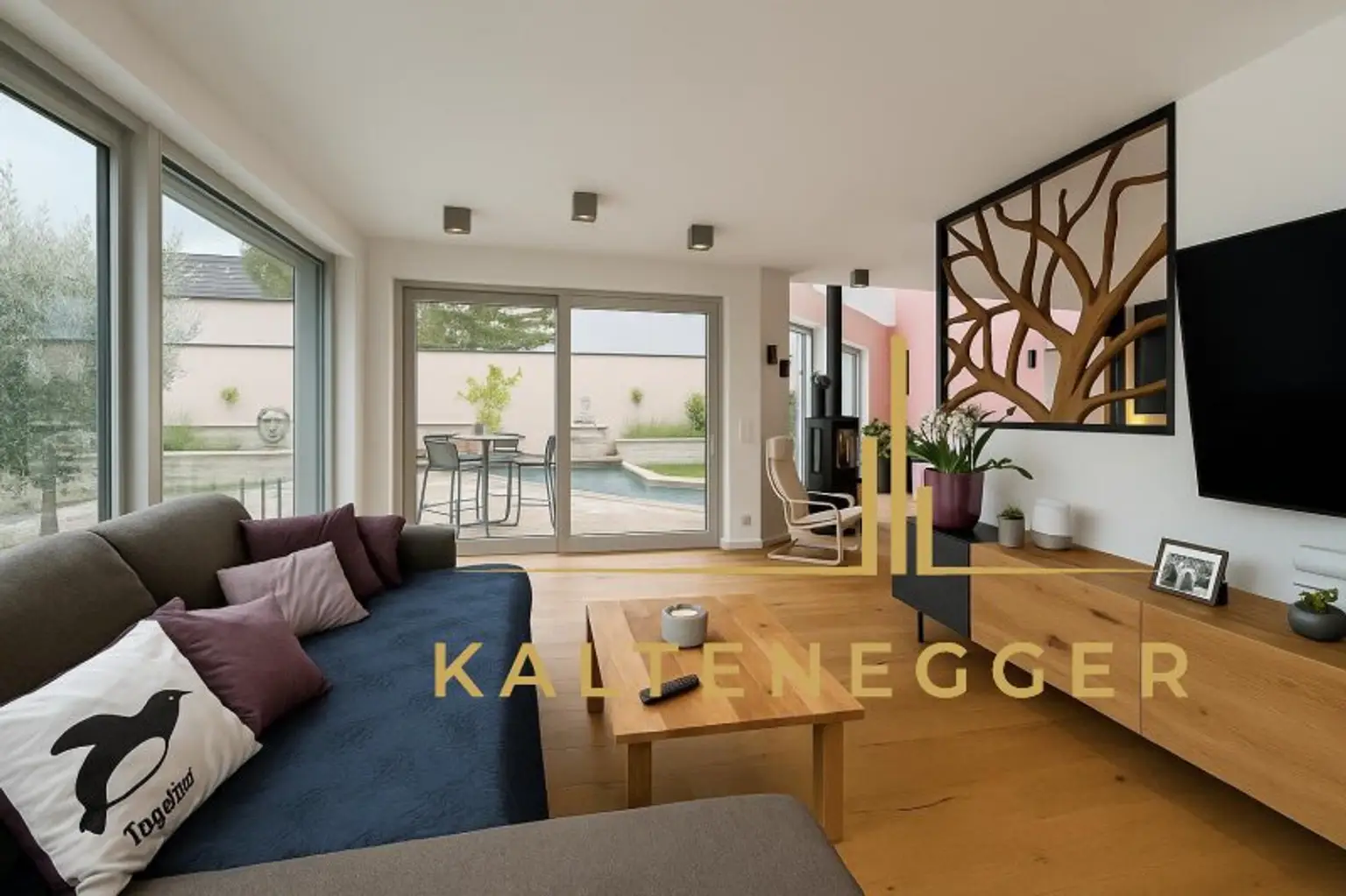 Luxuriöses Einfamilienhaus mit Pool in Kottingbrunn - hochwertig und modern