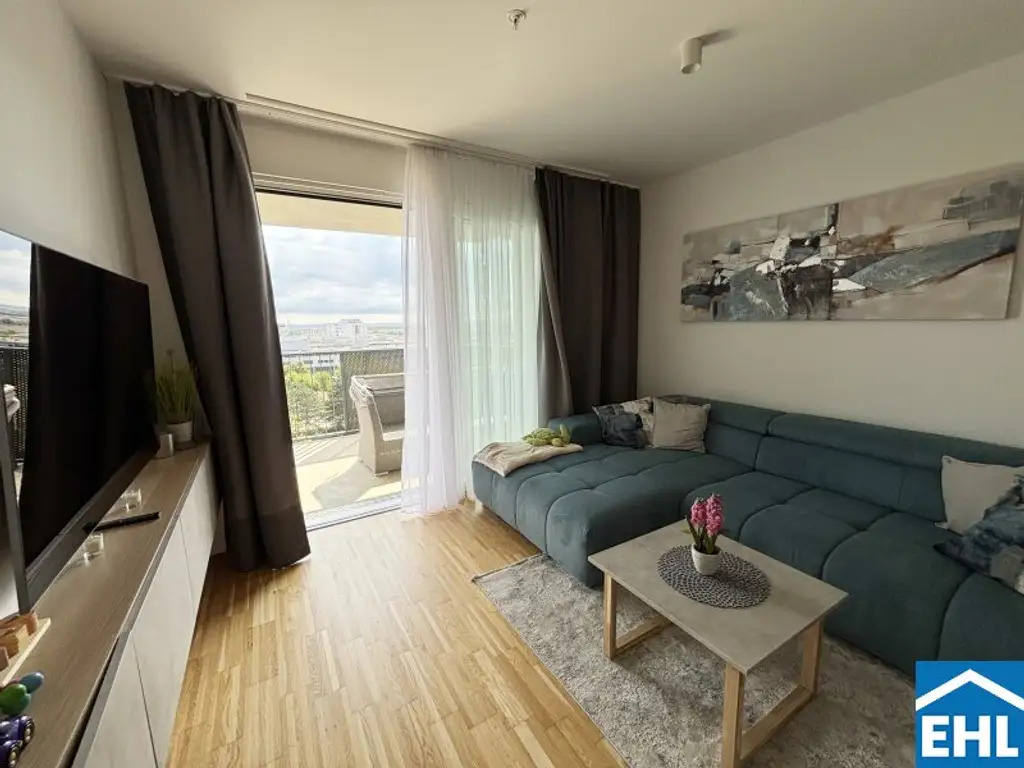 Wohnen im Grünen – Moderne 2 Zimmer-Wohnung direkt am Kurpark Oberlaa