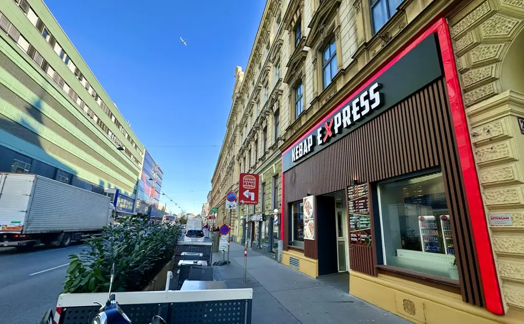 Attraktives Imbisslokal in der Schönbrunner Straße zu mieten!
