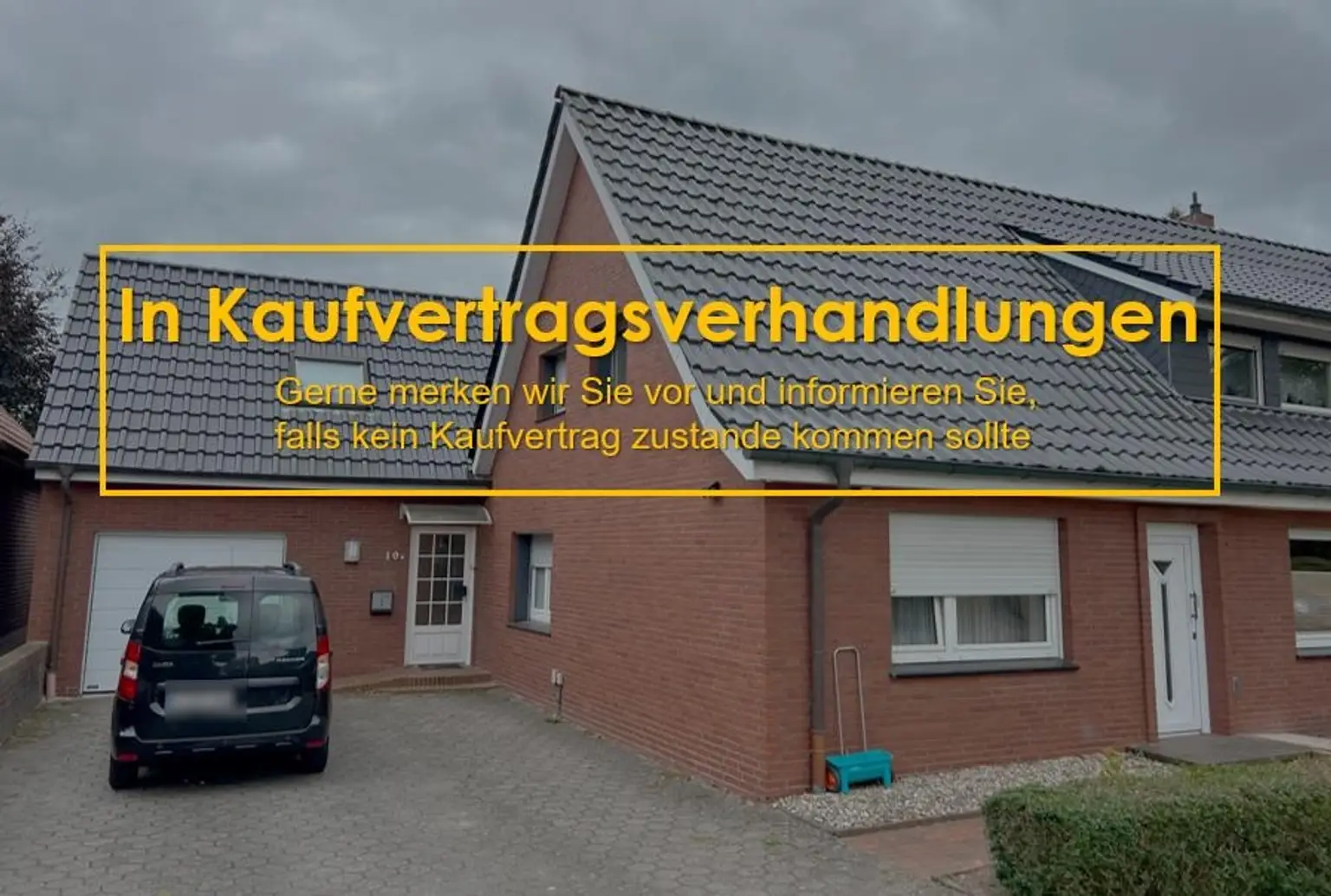 Ruhige, aber zentrale Lage! Doppelhaushälfte in Sögel!