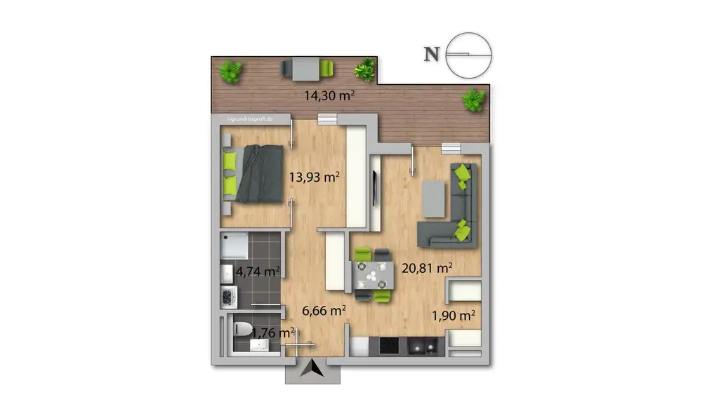 "Neubau-Traum mit Pool & XXL-Balkon - Einziehen & Wohlfühlen!"