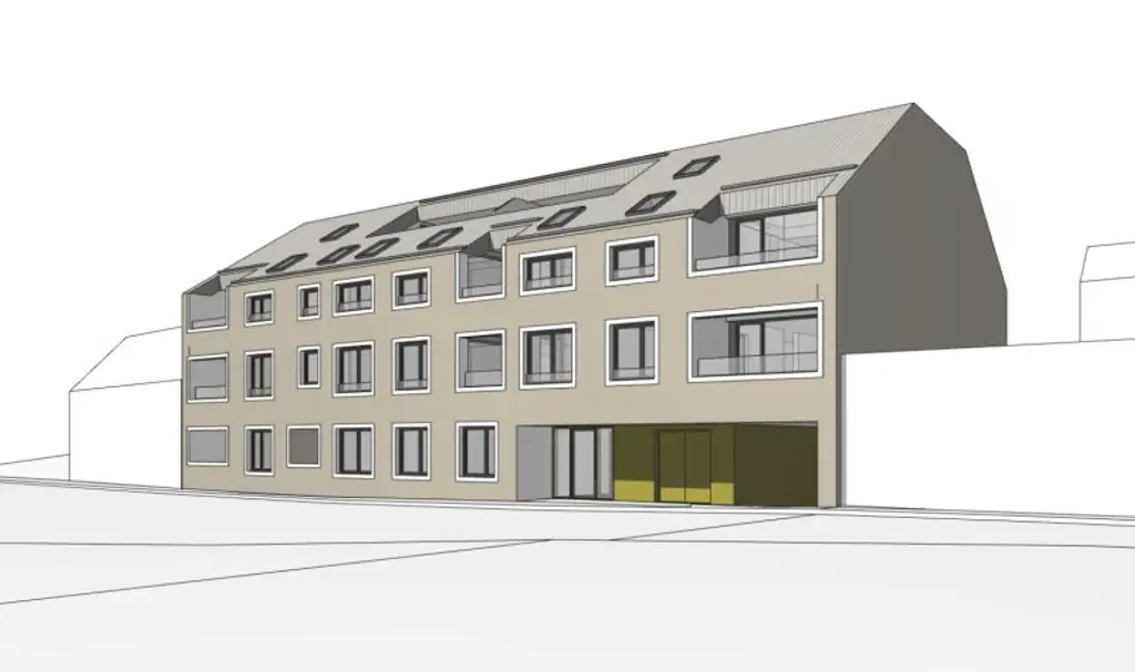 Bewilligtes Neubauprojekt mit 12 Wohnungen, Nähe Kirchenplatz