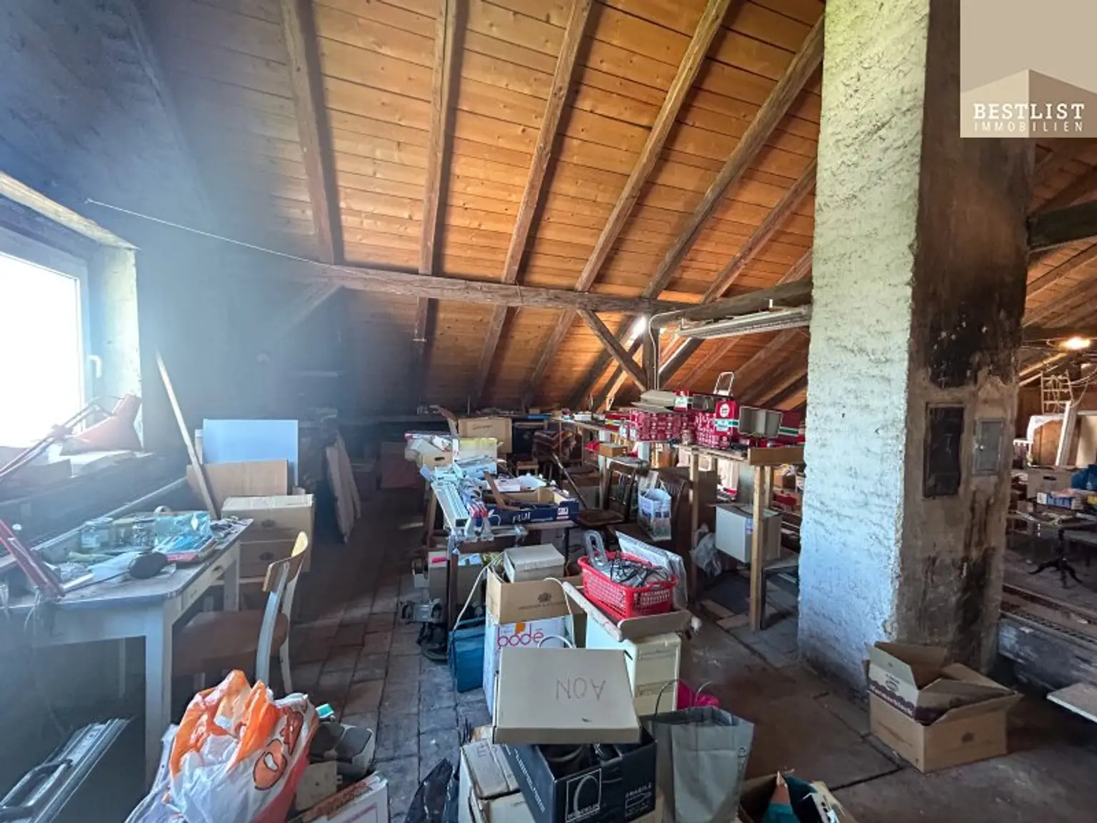 Traumhafte Innenstadtlage - Rohdachboden