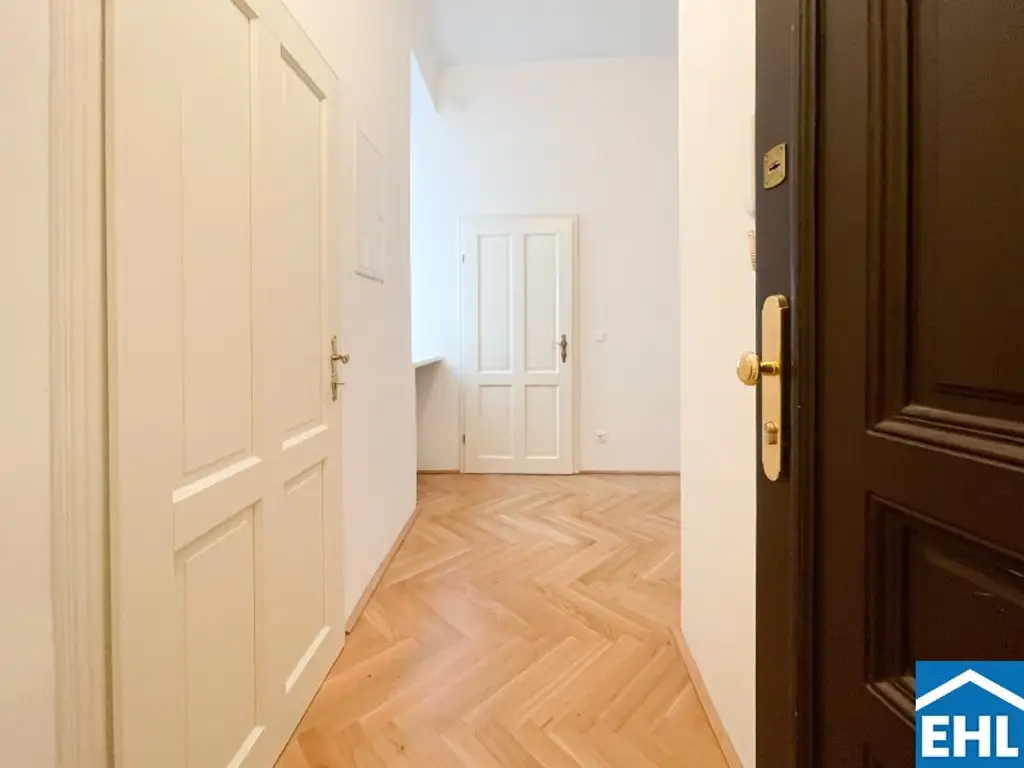 1180 Wien: 2,5 Zimmer-Altbauwohnung in Ruhelage