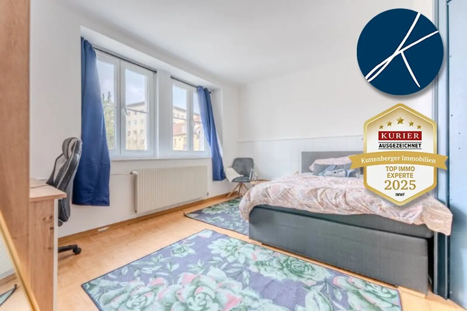 Attraktive 3-Zimmer-Anlegerwohnung mit Balkon im Stadtzentrum