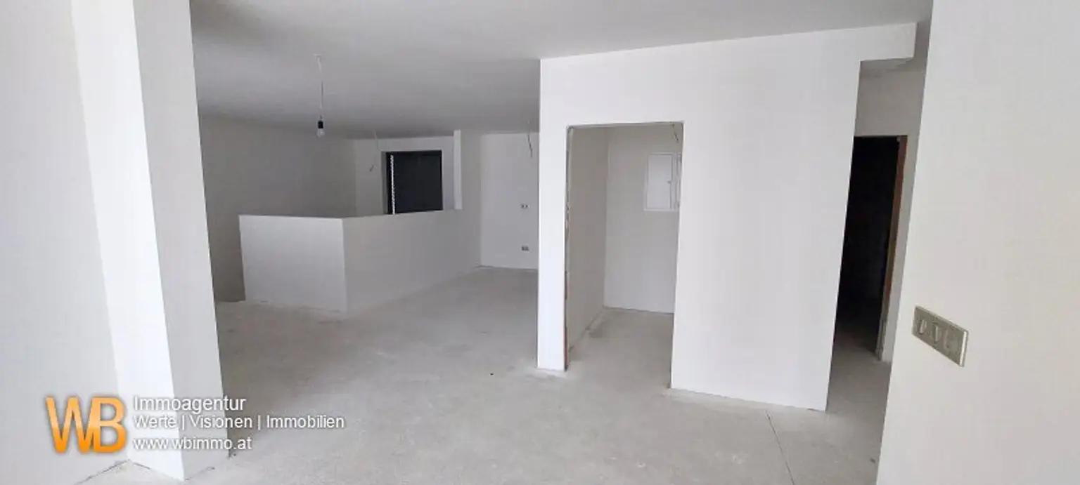Fast Fertig!! 103m² Sonniger Erstbezug mit Terrassen auf beiden Seiten der Wohnung