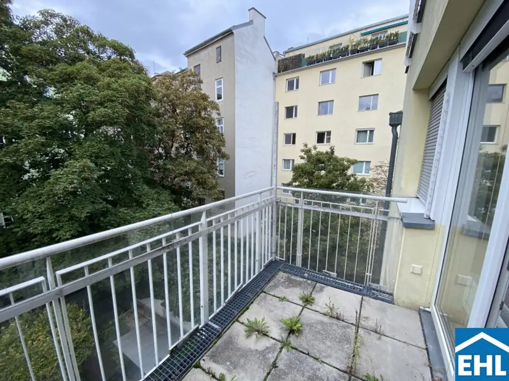 Nette 2-Zimmerwohnung mit Balkon in Citynähe