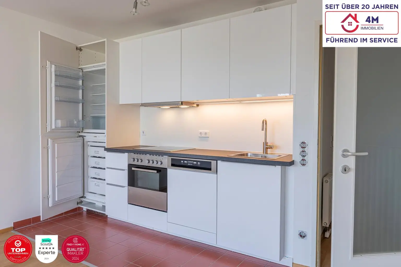 Smart Living mit Sonnenbalkon & neuer Küche