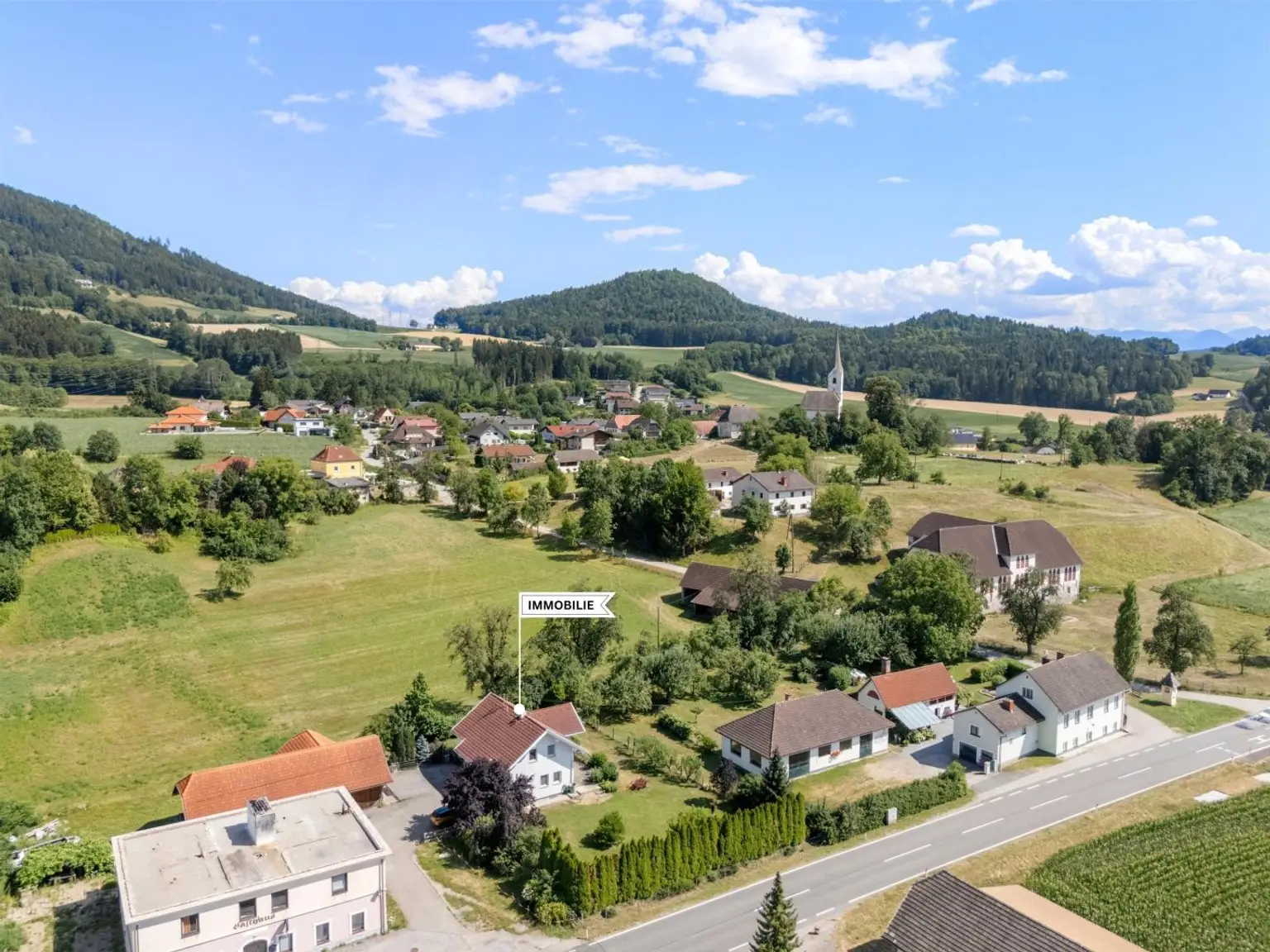 Einfamilienhaus am Fuße des Magdalensbergs