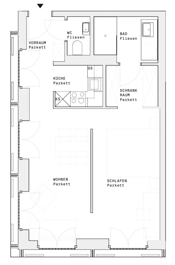 DC-FLATS: High-End-Apartment bei der UNO-City!! ERSTBEZUG!!