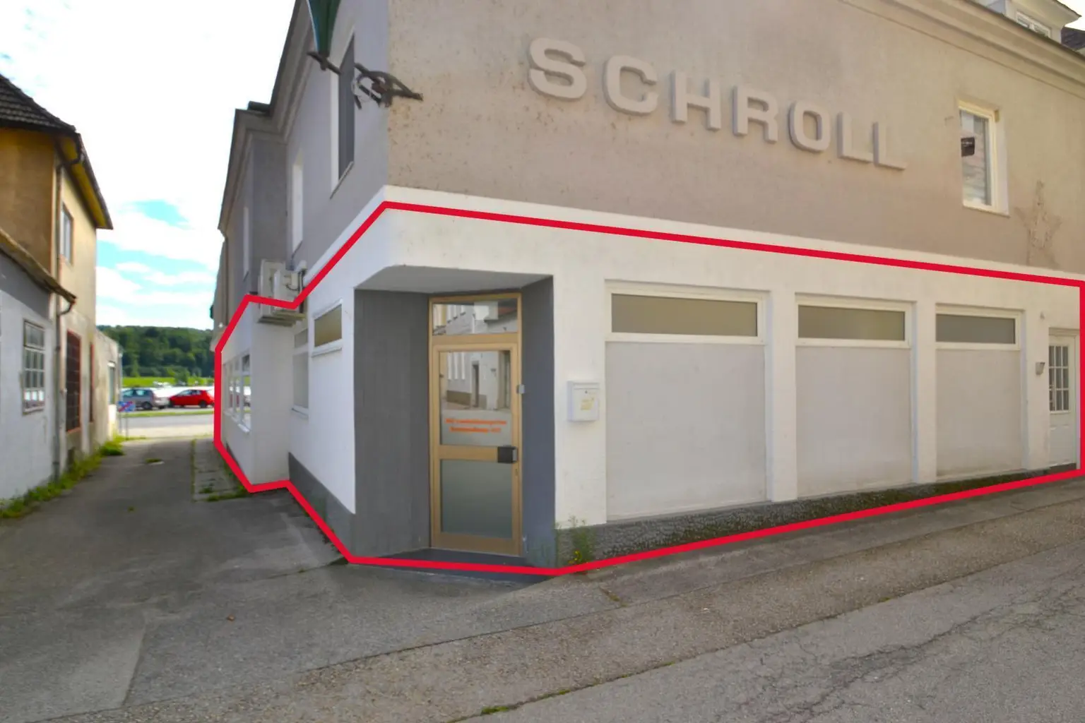 Ansicht von der Marktstraße